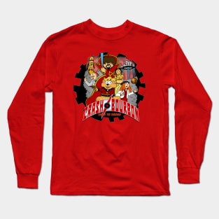 Crash Bourbon Goes to Bongo Long Sleeve T-Shirt